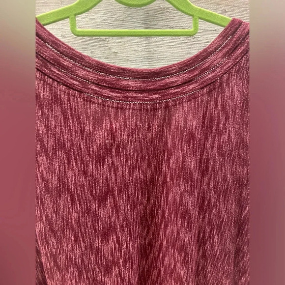 Anthropologie Saturday Sunday medium narva swing dress burgundy wine pockets - Picture 11 of 13